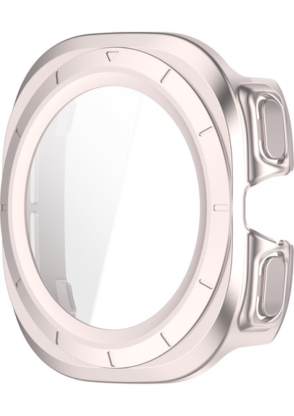 Samsung Galaxy Watch Ultra 47MM Pc Koruyucu Kılıf Temperli Cam Ekran Filmi (Yurt Dışından) fiyatları