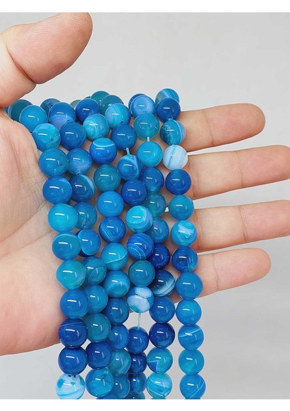 Akik Taşı Dizi 10MM (53088)