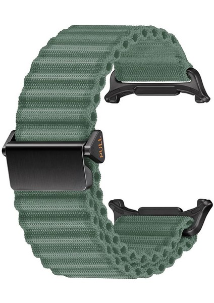 Samsung Galaxy Watch Ultra 47 mm Uyumlu Kumaş Kordon Naylon Hasır Örgü Kayış fiyatları