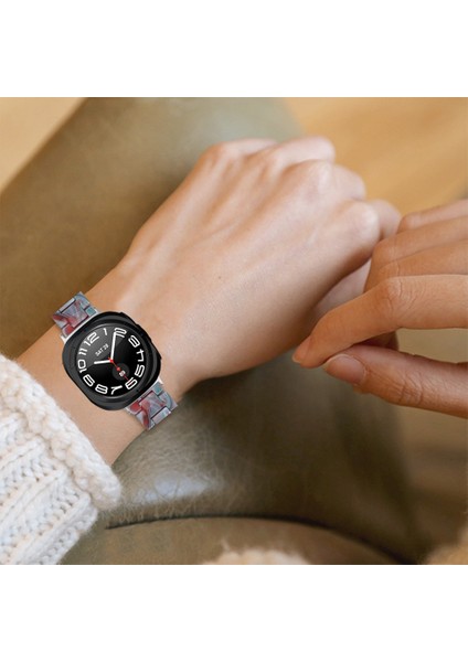 Samsung Galaxy Watch Ultra 47MM Su Geçirmez Reçine Akrilik Saat Kayışı (Yurt Dışından) indirimleri