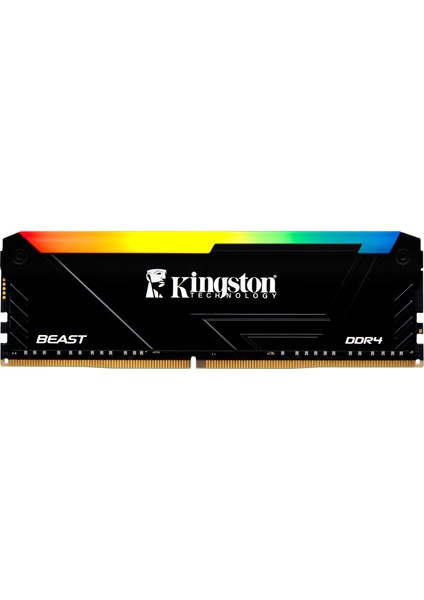 Kıngston 8gb 3200MT/S Ddr4 CL16 Dımm Beast Rgb Turkey KF432C16BB2A/8TR - Ram
