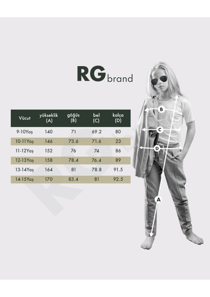 RG Brand Genç Keten Takım Elbise