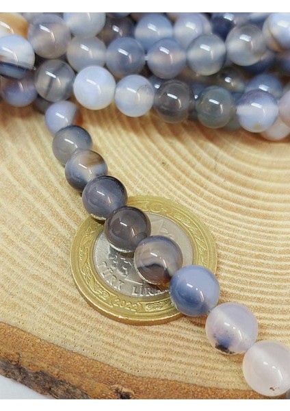 Akik Taşı Dizi 8mm (53084) fiyatları