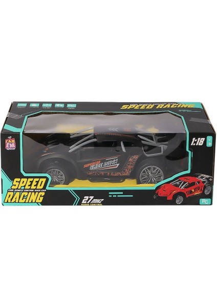 BY908-21B Kumandalı Şarjlı Speed Racing Araba 1:18 21 cm -Canem Oyuncak