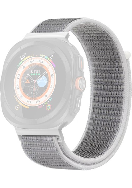 Samsung Galaxy Watch Ultra 47MM Ayarlanabilir Örgülü Naylon Yedek Bilek Kayışı (Yurt Dışından)