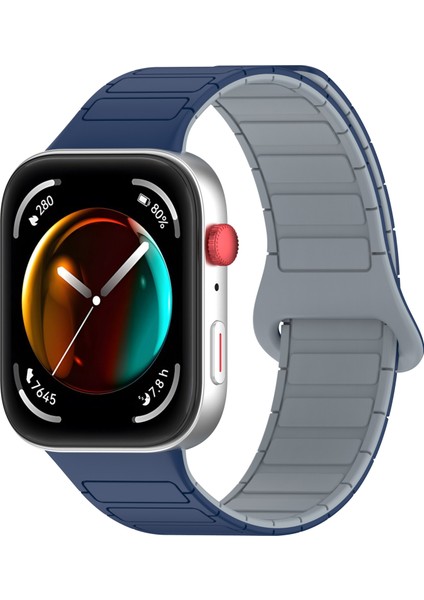 Huawei Watch Fit 3 Yedek Bant Manyetik Silikon Saat Kayışı (Yurt Dışından) modelleri