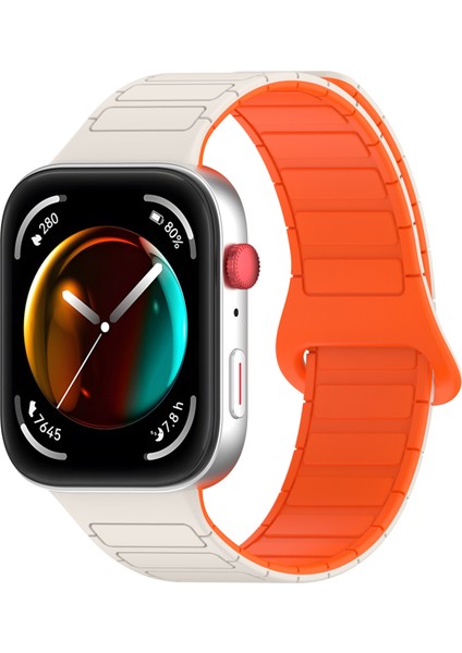 Huawei Watch Fit 3 Yedek Bant Manyetik Silikon Saat Kayışı (Yurt Dışından) modelleri