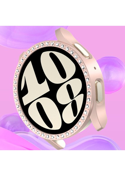 Samsung Galaxy Watch7 40MM Rhinestone Dekor Sert Pc Koruyucu Saat Kılıfı (Yurt Dışından) fırsatları