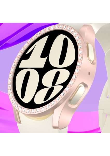 Samsung Galaxy Watch7 40MM Rhinestone Dekor Sert Pc Koruyucu Saat Kılıfı (Yurt Dışından) indirimleri