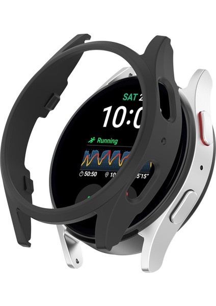 Samsung Galaxy Watch7 44MM Izle Vaka Içi Boş Yarım Kapak Pc Çerçevesi (Temperli Cam Ekran Filmi Olmadan) (Yurt Dışından)