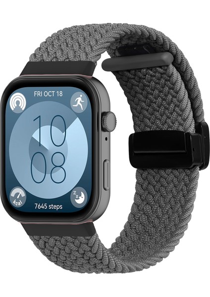 Huawei Watch Fit 3 Yedek Örgülü Bant Manyetik Toka Saat Kayışı (Yurt Dışından) indirimleri