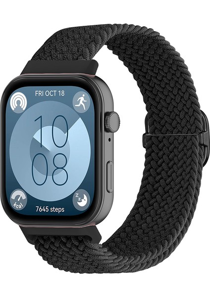 Huawei Watch Fit 3 Ayarlanabilir Naylon Örgülü Saat Bandı Dokuma Stil Bilek Kayışı (Yurt Dışından) indirimleri