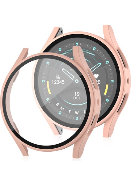 Samsung Galaxy Watch7 44MM Mat Sert Pc Saat Kapağı Temperli Cam Ekran Filmi ile (Yurt Dışından)