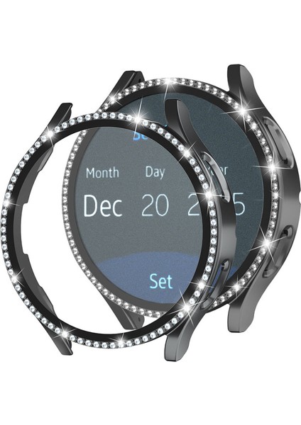Samsung Galaxy Watch7 40MM Pc Izle Vaka Taklidi Dekor Kapak Temperli Cam Filmi (Yurt Dışından)