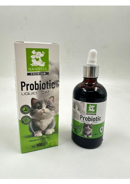 Kediler Için Sıvı Probiotik 100 ml