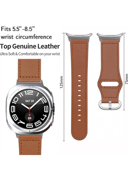 Samsung Galaxy Watch Ultra 47MM Hakiki Inek Derisi Bilek Bandı (Yurt Dışından) indirimleri