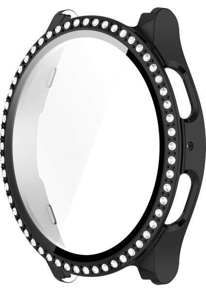 Samsung Galaxy Watch7 Temperli Cam Filmli 44MM Parlak Taklidi Saat Kılıfı (Yurt Dışından) modelleri