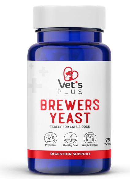 Brewers Yeast Tablet 75'li (Kedi ve Köpekler İçin)