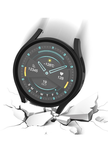Samsung Galaxy Watch7 40MM Mat Sert Pc Izle Kapağı Temperli Cam Ekran Filmi ile (Yurt Dışından) modelleri