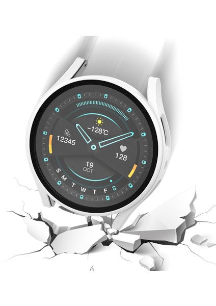 Samsung Galaxy Watch7 44MM Mat Sert Pc Saat Kapağı Temperli Cam Ekran Filmi ile (Yurt Dışından) modelleri