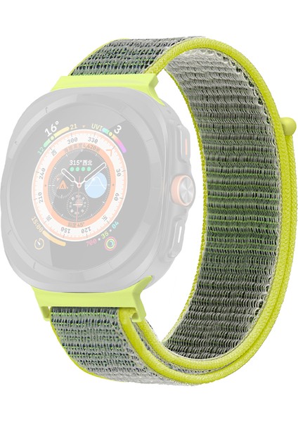 Samsung Galaxy Watch Ultra 47MM Ayarlanabilir Naylon Yedek Bilek Kayışı (Yurt Dışından)