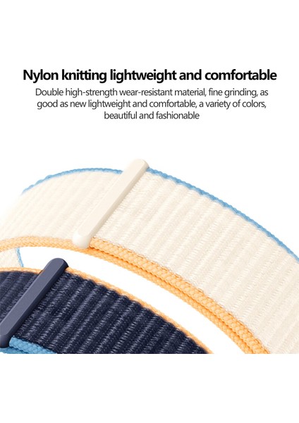 Samsung Galaxy Watch Ultra 47MM Ayarlanabilir Naylon Yedek Bilek Kayışı (Yurt Dışından) modelleri