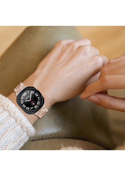 Samsung Galaxy Watch Ultra 47MM Su Geçirmez Reçine Akrilik Saat Kayışı (Yurt Dışından) indirimleri