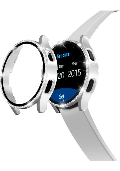 Samsung Galaxy Watch7 40MM Pc Izle Vaka Taklidi Dekor Kapak Temperli Cam Filmi (Yurt Dışından) modelleri
