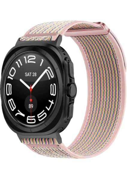 Samsung Galaxy Watch Ultra 47MM Naylon Saat Kayışı Ayarlanabilir Kayış (Yurt Dışından) modelleri