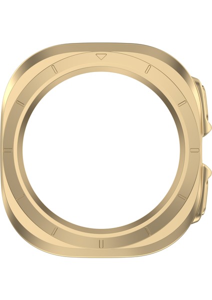 Samsung Galaxy Watch Ultra 47MM Sert Pc Kasası Yarım Koruma Saat Kılıfı (Temperli Cam Ekran Filmi Olmadan) (Yurt Dışından)