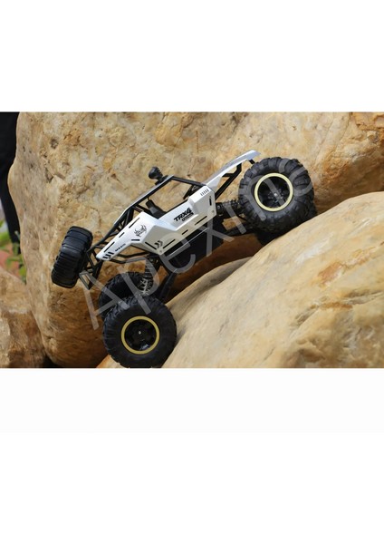 2.4ghz Uzaktan Kumandalı 1:12 Ölçek 7.4V Şarjlı 4x4 Off-Road Rock Crawler - Oyuncak Rc Arazi Aracı