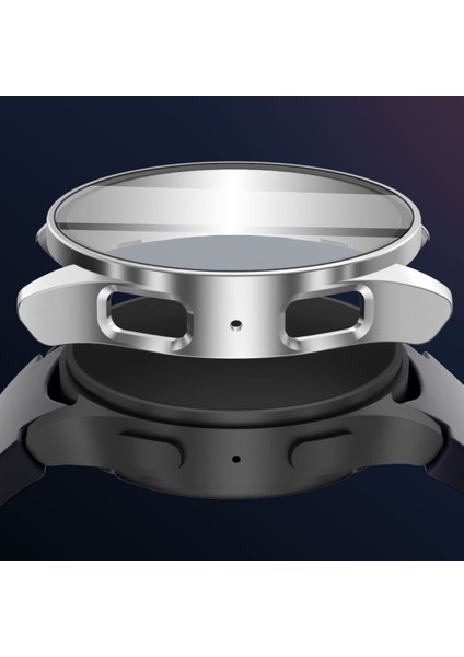 Samsung Galaxy Watch7 Dahili Temperli Cam Filmli 44MM Pc Izle Kılıfı (Yurt Dışından) indirimleri