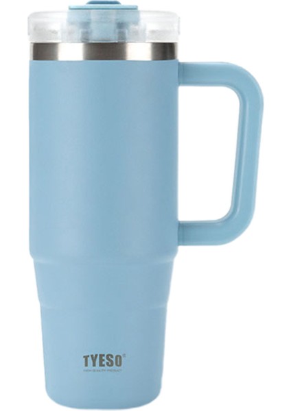 Qq Termos Sızdırmaz Pipetli Çift Duvarlı Vakumlu 900ML
