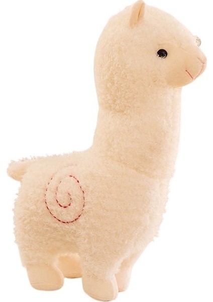 Alpaka Bebek Peluş Oyuncak Kız Bez Bebek Çocuk Oyuncak Bebek Çim Çamur At Uyku Yastığı (Yurt Dışından)