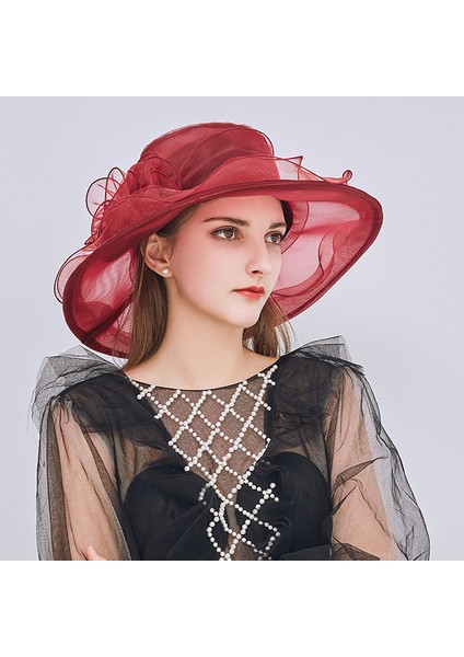 Büyük Kenar Güneşlik Şapka Bayanlar Çiçek Plaj Uv Güneş Şapkası (Yurt Dışından) fiyatları