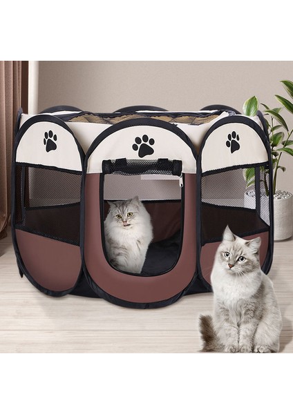 Katlanır Pet Çit Sekizgen Kafes Çadır Pet Mat Kulübesi Kedi Kulübesi (Yurt Dışından) fiyatları