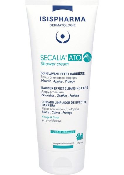 Pharma Secalia Ato Shower Cream - Atopi Eğilimli Cilt Duş Kremi 200ML