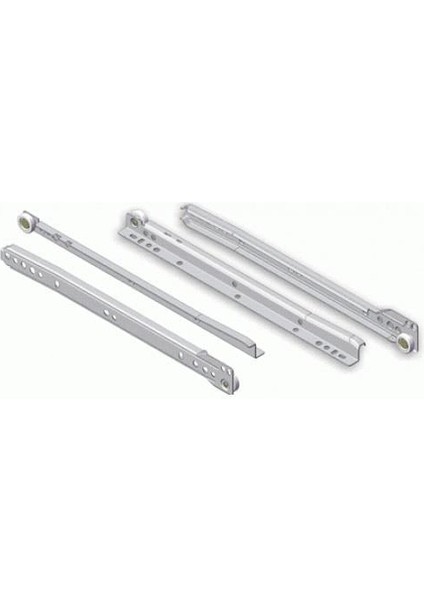 550 mm Bantlı Metal Ray Set Beyaz
