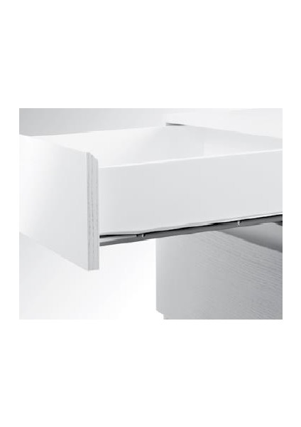 550 mm Bantlı Metal Ray Set Beyaz