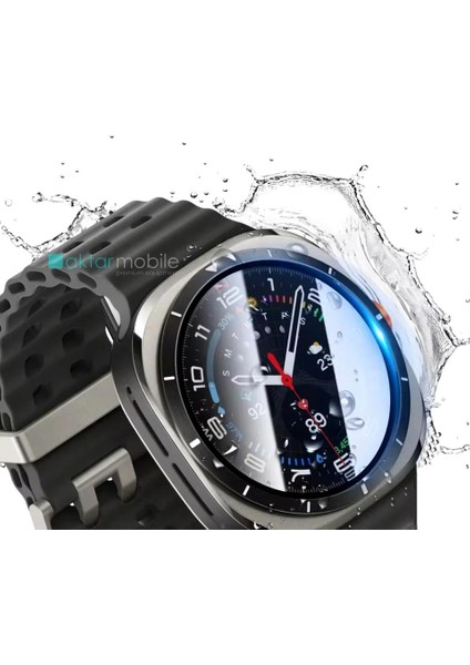 Samsung Galaxy Watch Ultra 47 mm Uyumlu Ekran Koruyucu 3D Tam Kapatan Kavisli Ppma Nano Cam fırsatları