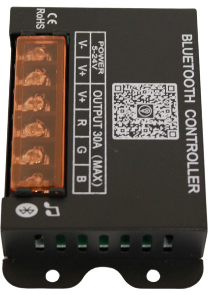 5-24 Volt 30 Amper Bluetooth Müzik Denetleyici Rgb LED Kontrol Cihazı modelleri
