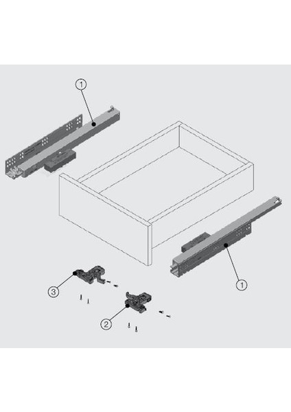 Push Open 300 Tam Açılım Senk.Tk