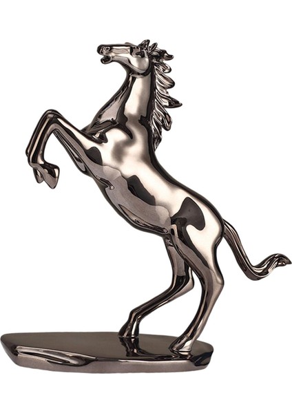 At Heykeli Heykelli Sağlam Kitaplık Oturma Odası 27CMX10CMX26CM Metal (Yurt Dışından) modelleri