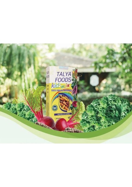 Glutensiz Mix Karışık Sebzeli Makarna 200 gr
