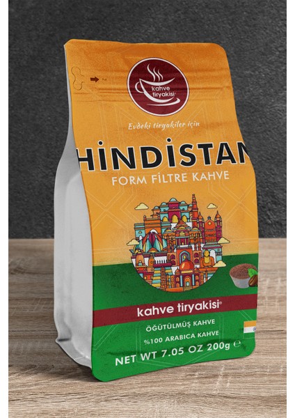 Hindistan Form Filtre Kahve Single Origin 200 gr fiyatları