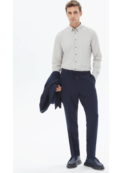 Ekru Düz Regular Fit Casual Gömlek fiyatları