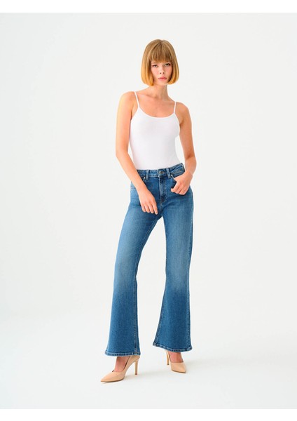 Kadın Jean Pantolon Mavi LF2037066
