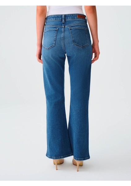 Kadın Jean Pantolon Mavi LF2037066