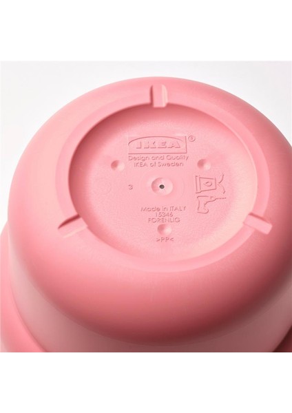 Förenlıg Plastik Saksı Pembe 12 cm 00535993