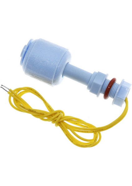52MM Dikey Tip Su Sıvı Seviye Sensörü Plastik 10W Nc Şamandıra Mekanik Anahtar Kazan Kap Depo Tank